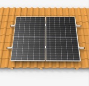 Zestaw montażowy do paneli fotowoltaicznych na dach  2 moduły