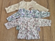 Kaftanik sweterek 56 3 sztuki