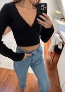 Nowy sweter z puszystej dzianiny w prążki H&M