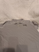 Koszulka polo Szara Lands End  rozmiar L z krótkim rękawem z logo CAPCOM