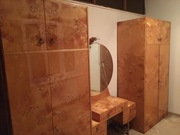 Komplet 2 szafy + toaletka z lustrem PRL