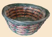 KOSZYK ,taca na JAJKA, słodycze ,owoce,kwiaty - Wielkanoc ,średnica 20 cm