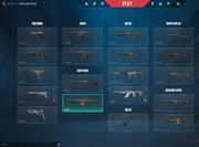 Konto VALORANT 2 KOSY, DUZO SKINOW VANDAL I PHANTOM, PLATYNA 1