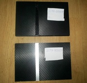 PlayStation2 slim oklejona folią carbon