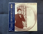 Leonard Cohen The Best Of winyl 1985 Japan Obi