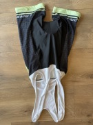 Spodenki kolarskie XXL na szelkach.