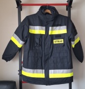 NOWA kurtka ochronna.KDS PSP OSP 93% NOMEX 5% KEVLAR 2% Włókno elektrostat.