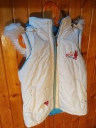 Ocieplana kamizelka dziewczęca 