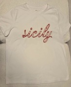 T-shirt Koszulka Reserved Biała Sicily L