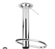 Podnóżek do hokera Kolor chrom . Rozstaw śrub 10x10cm 