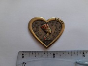 Magnes na lodówkę - 846g. EGIPT Serduszko
