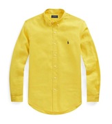 POLO RALPH LAUREN Classic Linen Shirt Custom Fit koszula lniana 100% len XL