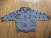 Wełniany sweterek rozpinany chłopięcy Quinze rozmiar 98/104