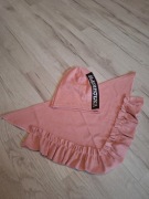 Czapka Wiosenna dla Dziewczynki Ślicznotka + chusta 