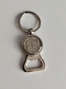 Otwieracz do butelek z oryginalną monetą 1 złoty z 1929 roku – unikatowy