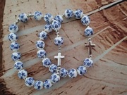 Różaniec na rękę w wersji porcelana :) damski. 