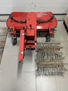 Zamiatarka TIELBURGER Dzik Traktorek Ciągnik Jednoosiowy HONDA ISEKI VIKING