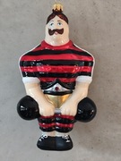 Bombka choinkowa szklana 