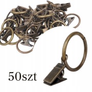 50 szt nowych kółek z zabkami złoty antyk fi 19 25