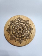 Drewniana podstawka pod kubki filiżanki szklanki unikatowe wzory