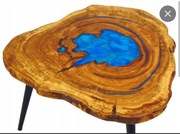 Stolik kawowy żywiczny 