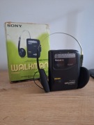 Walkman Sony WM FX103 słuchawki Sony MDR 013 pudełko 