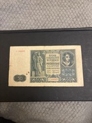 Pięćdziesiąt Złotych Kraków 1 sierpnia 1941r.