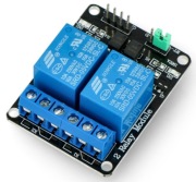 Moduł Przekaźników Arduino 10A/250VAC 2 Kanały z Optoizolacją Cewka 5V