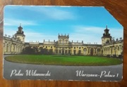 Karta używana Pałac Wilanowski