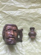 wazonik i kufel 2sztuki stare 