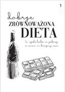 Plakat z napisami do kuchni A4 bez ramy