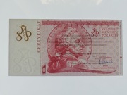 PWPW certyfikat Skarbiec Mennicy Polskiej