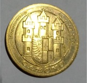 Moneta okolicznościowa 4 legi 2010 (450 lat Olecka) - dukat lokalny Olecko