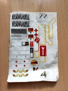 LEGO 820700 - Sticker Sheet for Book 260 - 1990 