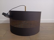 Lampa wisząca Adviti Alessio 1P E27, Lampa Wisząca, Max 60W, Czarno-Złota