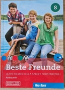 Język niemiecki Beste Freunde 8 podręcznik do nauki j. niemieckiego + płyta
