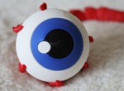 Oko z nerwem wzrokowym, fidget, ozdoba