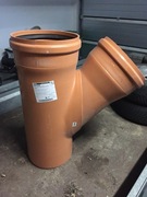 Trójnik 315/315/45 wavin