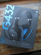 fabrycznie nowe słuchawki LOGITECH G432 7.1 SURROUND mini jack USB