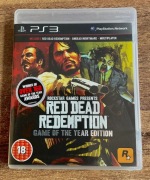 Red dead redemption GOTY wszystkie dodatki i mapa papierowa na ps3