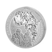 2023 Rwanda African Ounce Mountain Gorilla 1oz 15th Anniversary