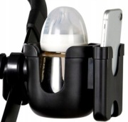 Uchwyt do wózka na kubek / butelkę telefon