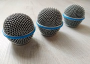 Główka do mikrofonu Shure BETA58, Shure SM58 - zestaw - 3 sztuki
