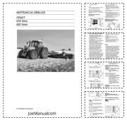 Fendt 818 820 Vario Tractor Operators Manual PL Instrukcja obsługi
