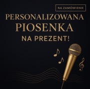 Personalizowana Piosenka Prezent na Urodziny Ślub Rocznicę Wieczór 