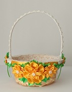 Koszyk, koszyczek wielkanocny na święconkę + serwetka 