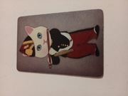 Magnes na lodówkę ścianę Kot obraz malarstwo 9x6 cm