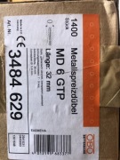 Kołek rozporowy OBO Bettermann MD 6 GTP x 100 szt