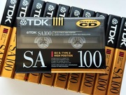 TDK SA 100 kaseta