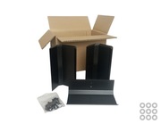 PODSTAWKA NA WINO - NA 10 BUTELEK - CZARNA - Pinot Noir Loft 10